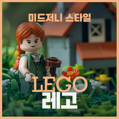 미드저니 스타일 레고 LEGO