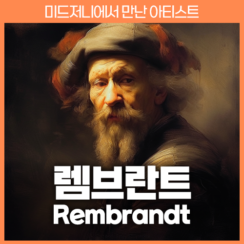 미드저니 렘브란트 Rembrandt