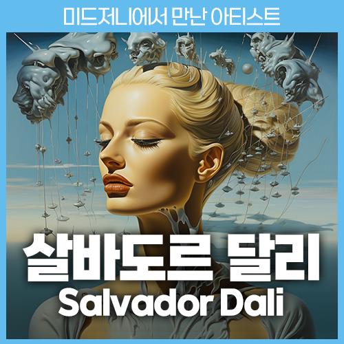 미드저니 살바도르 달리 Salvador Dali