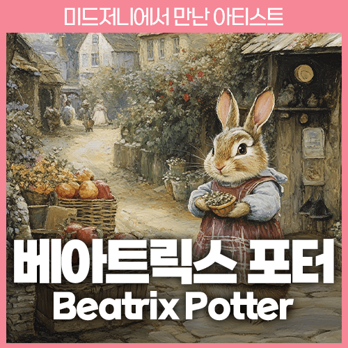 미드저니에서 베아트릭스 포터 beatrix potter